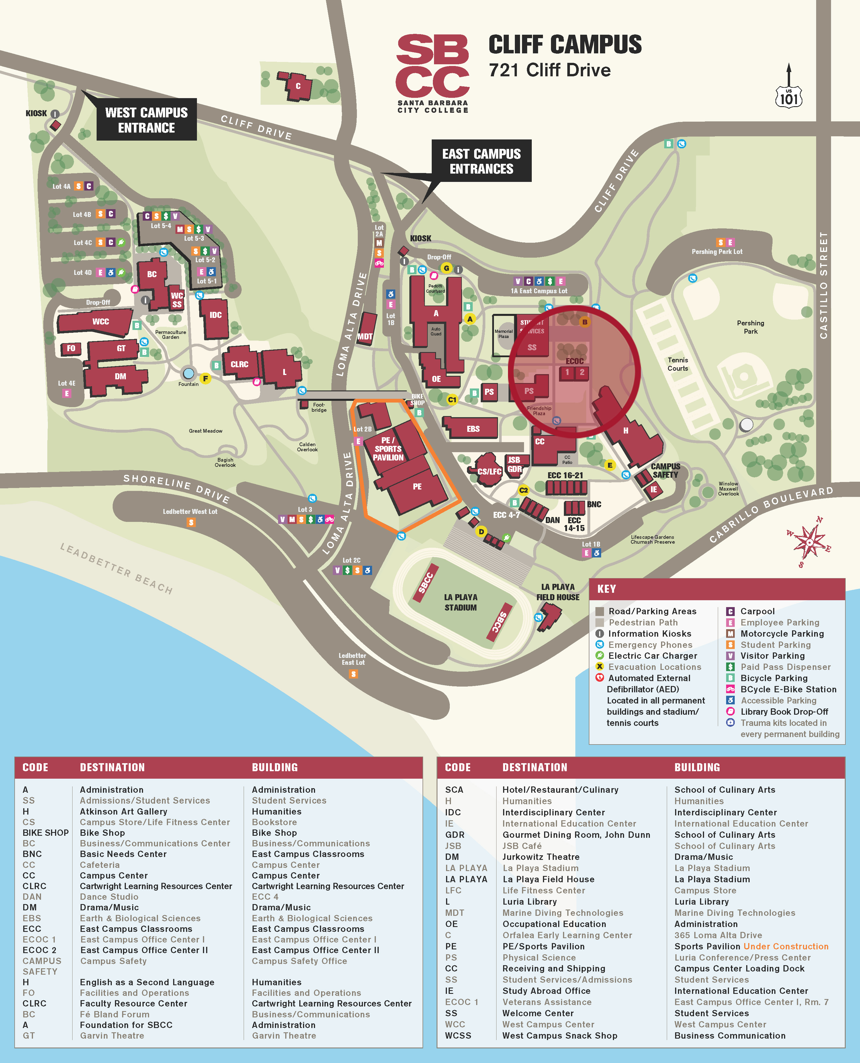East Campus Office Center 1-2 Location